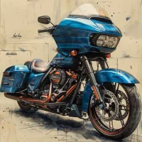 Harley Davidson Wallpaper 8K